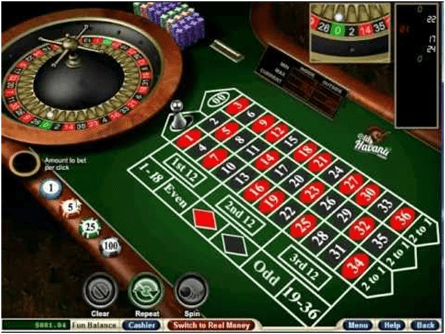 online roulette table free