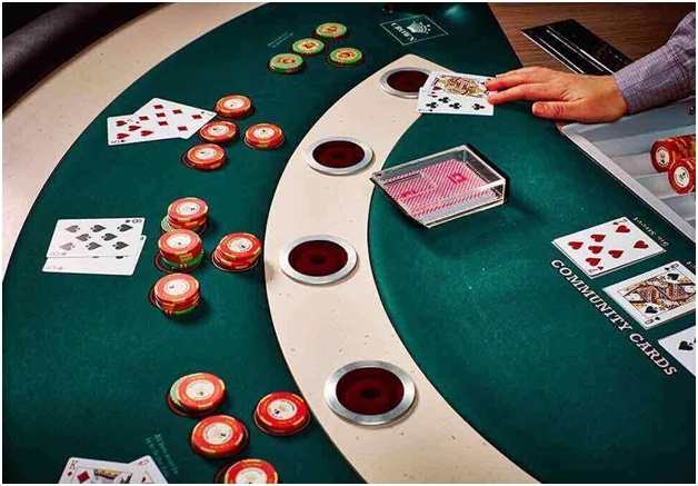 Rules of the game to play Mississippi stud poker